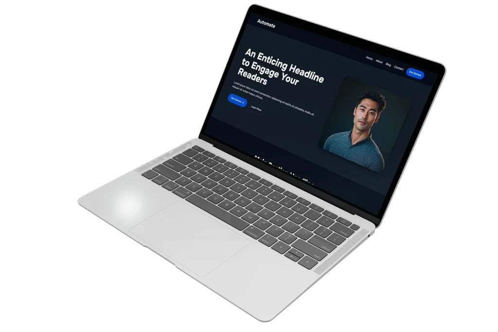 Automate Laptop Mockup 1