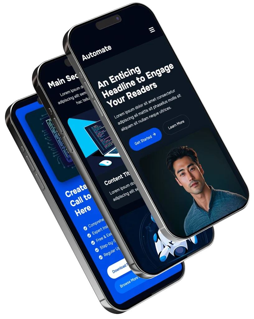 Automate Mobile Phone Mockup 1