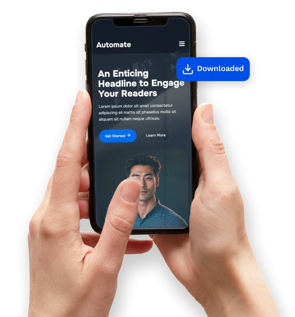 Automate Mobile Phone Mockup 4